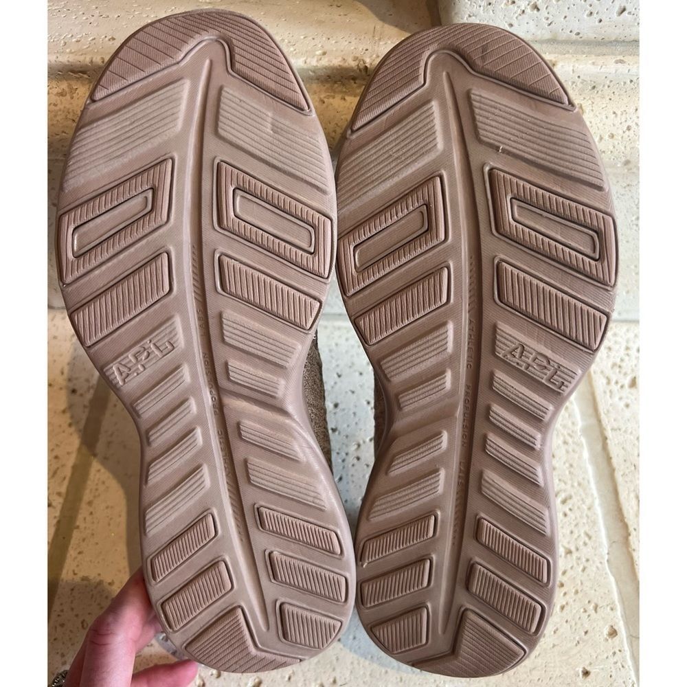 APL Athletic Propulsion Labs TECHLOOM PHANTOM Women’s Sneakers Latte/Umber Sz 8 - Picture 13 of 14
